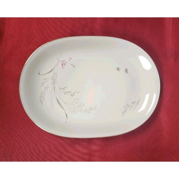 H&C Selb Bavaria Germany Heinrich Sommer Oval Serving Platter 13 1/2" - Picture 1 of 10